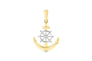 14ct Capa Dumen Figurlu Gold Pendant (Chain Not Included)