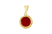14ct Retro Design Gold Pendant (Chain Not Included)
