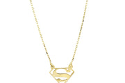 14ct Superman Design Gold Necklace