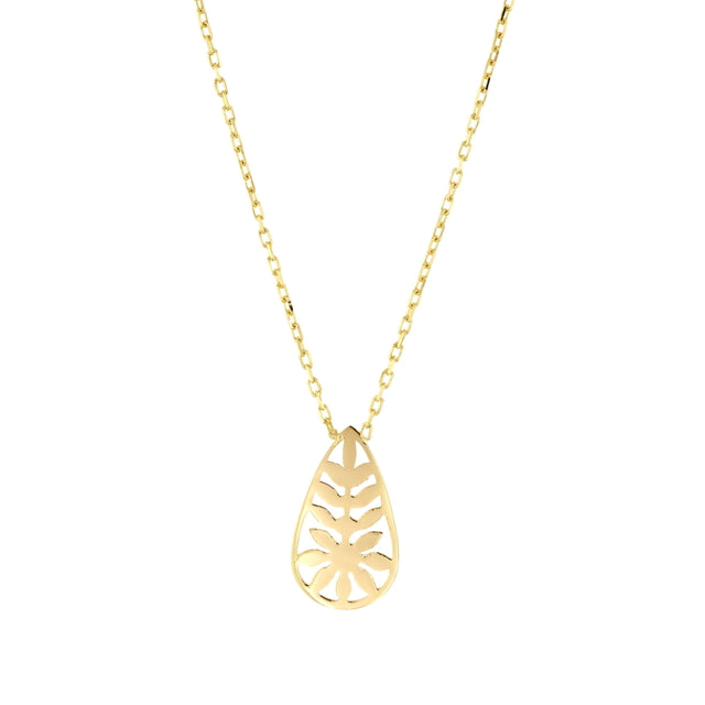 14ct Ladin Design Gold Necklace