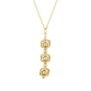 14ct Daisy Design Gold Necklace