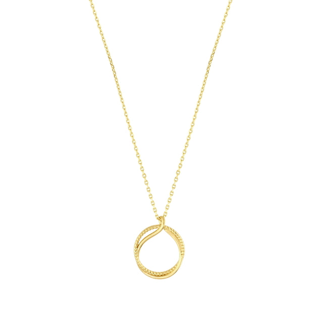 14ct Dongu Design Gold Necklace