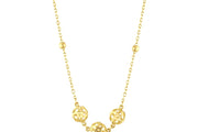 14ct Golden Design Gold Necklace