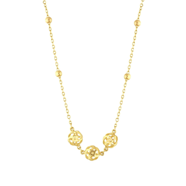 14ct Golden Design Gold Necklace