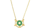 14ct Vert Design Gold Necklace