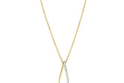 14ct Butter Yellow Design Gold Necklace