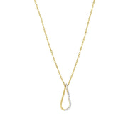 14ct Butter Yellow Design Gold Necklace