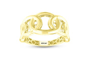 14ct Groove Design Gold Ring