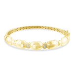 Load image into Gallery viewer, 14ct Dreamy Design Gold Cuff Bracelet