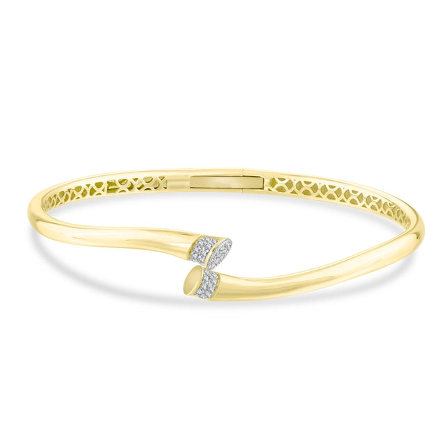 14ct Elect Design Gold Cuff Bracelet