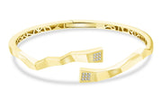 14ct Breezy Design Gold Cuff Bracelet
