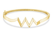 14ct Spry Design Gold Cuff Bracelet
