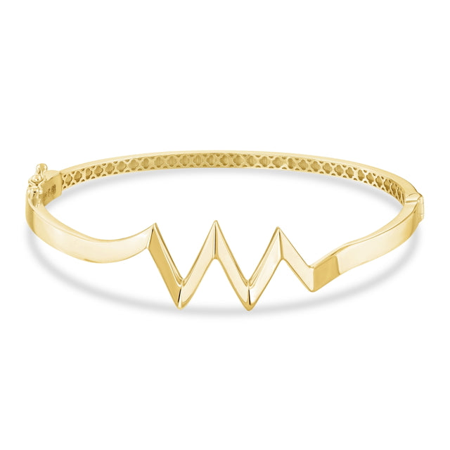 14ct Spry Design Gold Cuff Bracelet