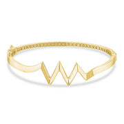 14ct Spry Design Gold Cuff Bracelet