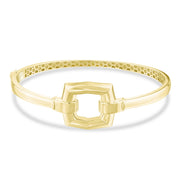 14ct Ventana Design Gold Cuff Bracelet