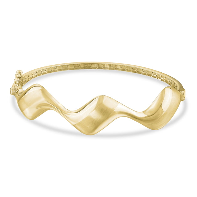 14ct Anthea Design Gold Cuff Bracelet