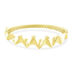 Load image into Gallery viewer, 14ct Dione Design Gold Cuff Bracelet