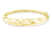 14ct Helen Design Gold Cuff Bracelet