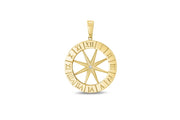 14ct Pusula Gold Pendant (Chain Not Included)