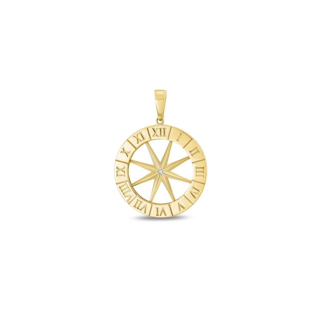 14ct Pusula Gold Pendant (Chain Not Included)