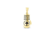 14ct Boks Eldiveni Gold Pendant (Chain Not Included)