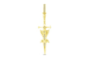 14ct Motifli Hancer Gold Pendant (Chain Not Included)