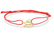 14ct Akis Design Gold Cord Bracelet