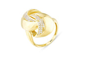 14ct Luna Design Gold Ring