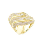 Load image into Gallery viewer, 14ct Fides Design Gold Ring