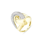 Load image into Gallery viewer, 14ct Salus Design Gold Ring