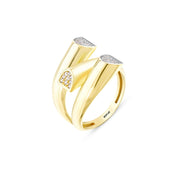 14ct Ophion Design Gold Ring