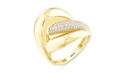 14ct Flora Design Gold Ring