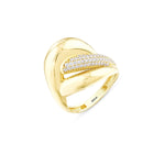 Load image into Gallery viewer, 14ct Flora Design Gold Ring
