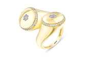 14ct Tellus Design Gold Ring