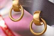 14ct Albero Design Gold Earrings