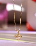 Load image into Gallery viewer, 14ct Shine Gold Pendant (Chain Not Included)