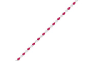 4.47 Karat Ruby Diamond Bracelet
