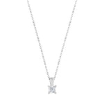 Load image into Gallery viewer, 0.21 Karat EF SI Solitaire Diamond Necklace