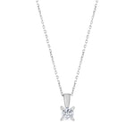 Load image into Gallery viewer, 0.50 Karat EF SI Solitaire Diamond Necklace