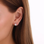 Load image into Gallery viewer, 1.13 Karat EF SI Solitaire Diamond Earrings