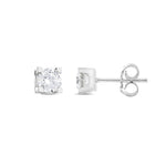 Load image into Gallery viewer, 1.13 Karat EF SI Solitaire Diamond Earrings