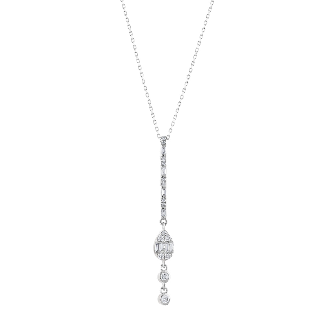 0.30 Karat FG SI Diamond Necklace