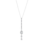 0.30 Karat FG SI Diamond Necklace