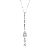0.30 Karat FG SI Diamond Necklace