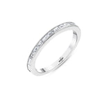 Load image into Gallery viewer, 0.51 Karat Half Eternity Diamond Ring