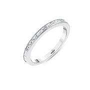 0.51 Karat Half Eternity Diamond Ring