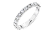 1 Karat GH SI Full Eternity Diamond Ring