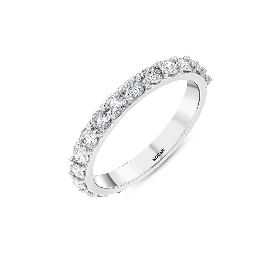 1 Karat GH SI Full Eternity Diamond Ring