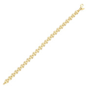 14ct Conch Design Gold Bracelet