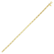 14ct Gleam Design Gold Bracelet